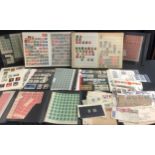 Stamps - British and world stamps, postal history, military, etc, loose and in albums, qty