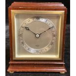 An Elliott mahogany mantel clock