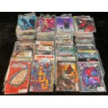 Comics - a large collection of Spider-Man comics. Various titles including The Amazing Spider-Man,