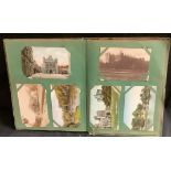 Postcards - Edwardian and early 20th century, topographical including Horsham, Pump Alley, soldier's