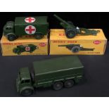 Toys & Juvenalia - Dinky Toys 626 military ambulance, boxed; Dinky Toys 693 7.2 Howitzer, boxed