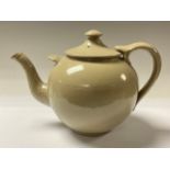 A Denby stoneware over-sized teapot and cover, of plain design, 21.5cm