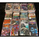 Comics - a large collection of mixed Marvel Comics. Various titles including: Daredevil, Moon