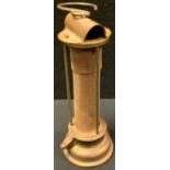 An F Thomas & Williams Miners Lamp, 24cm high marked "Made In Wales U.K" to top and "F.T.W" the base