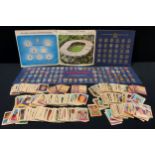 ABC Gums Cards, Footballers, 1971, series 1 and 2, all most complete set, ; FA Cup centenary 1872-