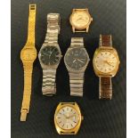 Watches - a Paul Jobin automatic wristwatch; others MuDu doublematic; Montine incabloc 25 jewel;