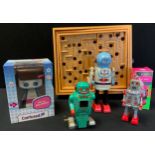 Toys - G S H toys tin plate Inter planet Space Captain robot; others, St John Roxy Robot; Spark