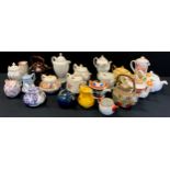 Teapots - Victorian, Barge ware, Wedgewood, Sadler, The Leonardo collection, Denby ;etc