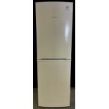 A Bosch fridge-freezer, model number KGN34VW25G.