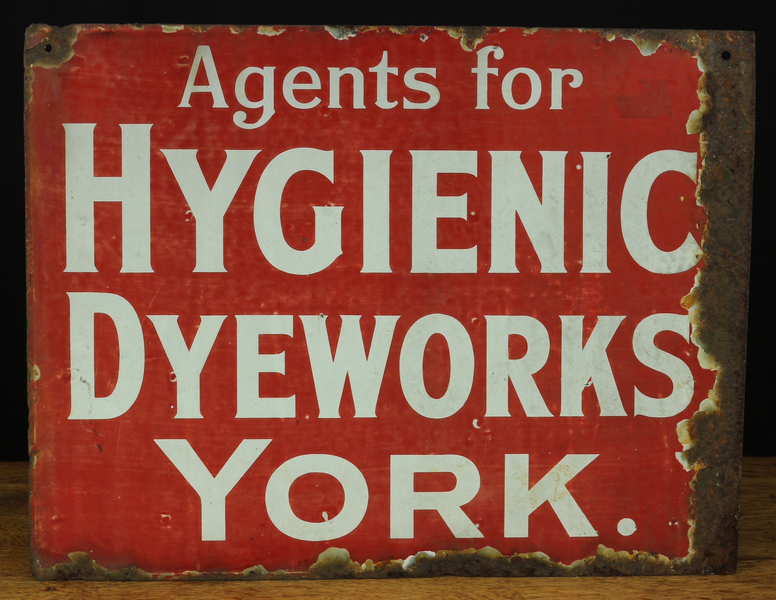 Signs of the Times - a single-owner Collection of Enamel and Tin Signs from a Staffordshire home,