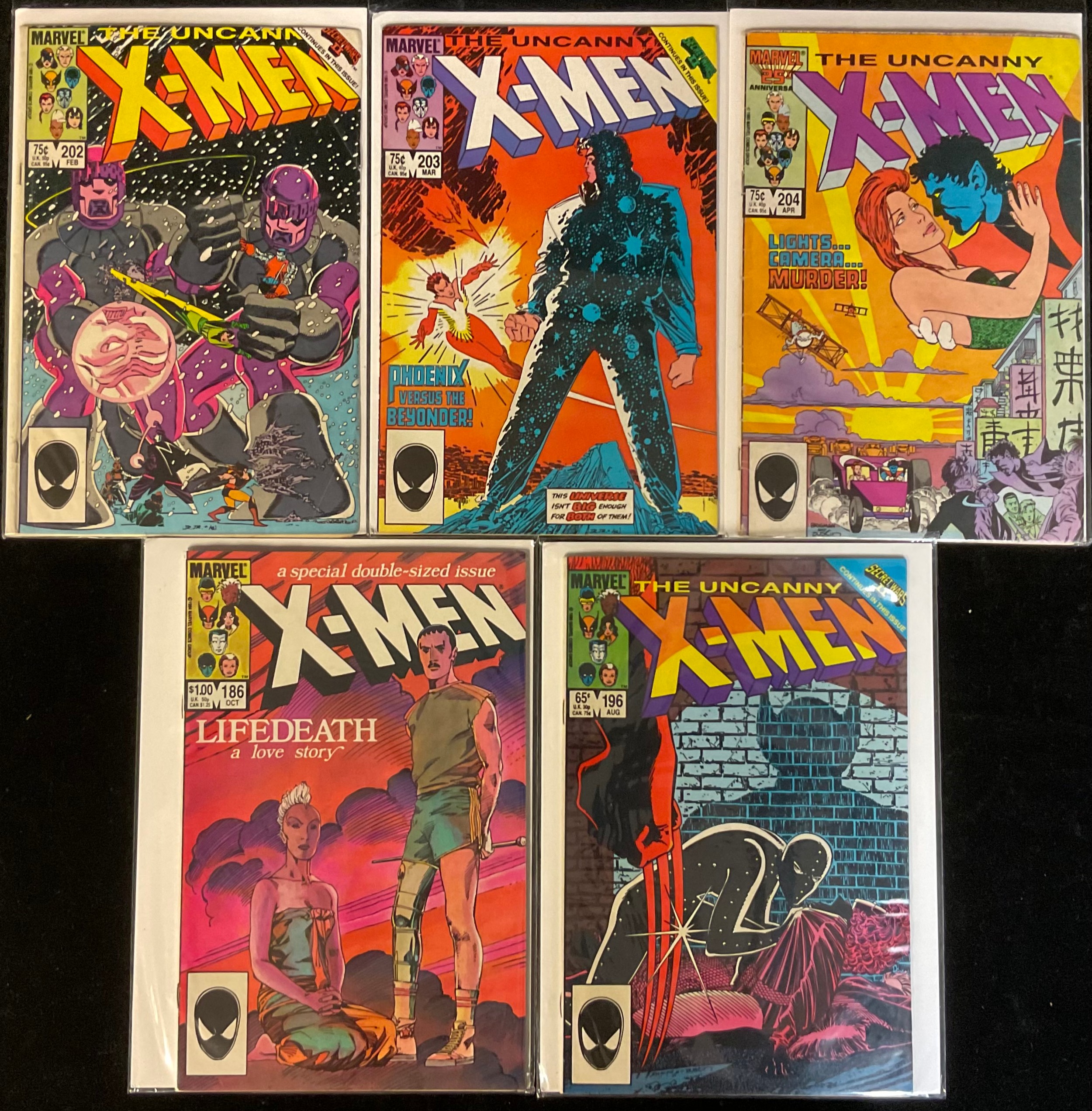 16 X-Men Comics. Uncanny X-Men #186, #196, #202-204, #214, #270-273, #275, #276, #279, #282(1st app - Image 3 of 3