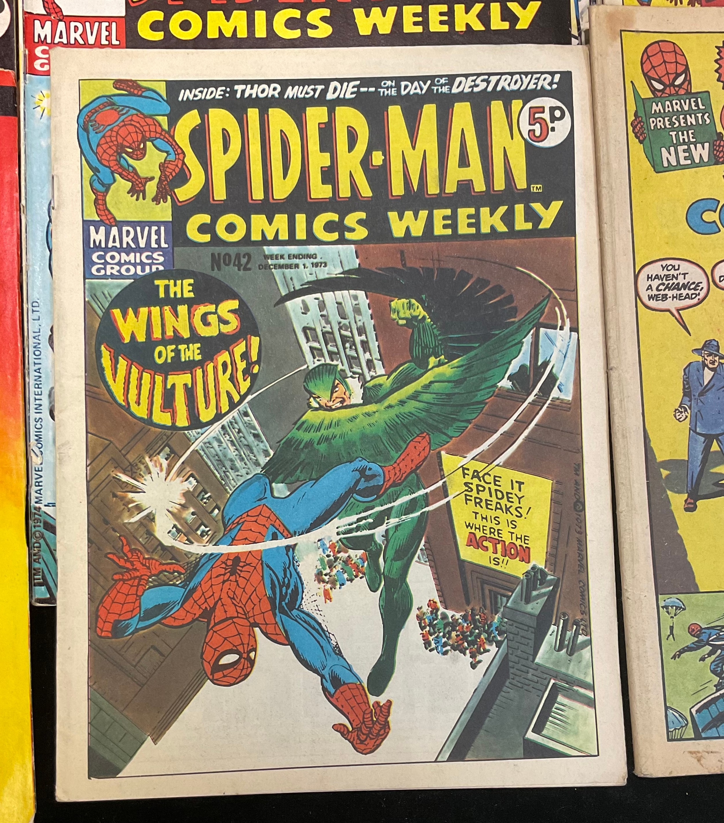 32 Spider-Man comics weekly from 1970s, including #2 (1973). Approx condition VG-FN. Bronze Age - Image 5 of 5