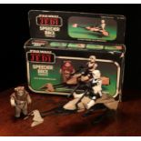 A Kenner/General Mills No.70500 Star Wars Return of the Jedi Speeder Bike vehicle, boxed with