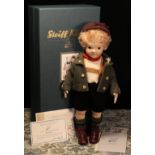 Steiff (Germany) EAN 710223 R.John Wright Steiff Kinder Collection Lukas felt doll, trademark '