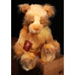 Charlie Bears CB159014S Dink teddy bear, from the 2015 Charlie Bears Collection, 48cm high with