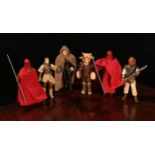 Star Wars 3¾ loose action figures, comprising Ree Yees with weapon, Weequay with weapon, two