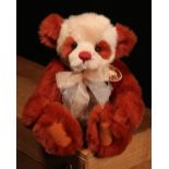 Charlie Bears CB094080A Ruby Panda teddy bear, from the 2009 Charlie Bears Plush Collection,