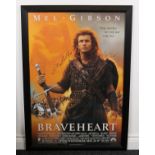 Poster, Film, Cinema & Movie Interest, Autographs - a rectangular shaped poster for the Mel Gibson