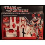 A Hasbro Transformers Autobot Air Guardian Jetfire set, comprising snap-on battle armour and