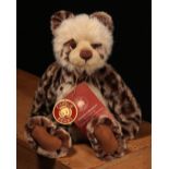 Charlie Bears CB604794B Troy Panda teddy bear, from the 2010 Charlie Bears Collection, designed by