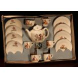Walt Disney - a 1950's Beswick Disneyland nursery tea set, comprising teapot, sugar bowl, milk jug