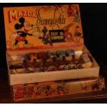 Walt Disney - a set of 1950's Mazda Disneylights 'Silly Symphony' twelve lamp outfit, manufactured