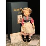 Steiff (Germany) EAN 710247 R.John Wright Steiff Kinder Collection Katharina felt doll, trademark '