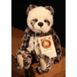 Charlie Bears CB604794A Tiana Panda teddy bear, from the 2010 Charlie Bears Collection, designed