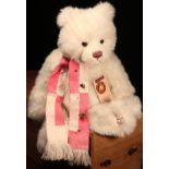 Charlie Bears CB604772 Carol Polar Bear, from the 2010 Secret Collections, designed by Isabelle Lee,