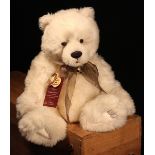 Charlie Bears CB604659B Mercedes Polar Bear, from the 2010 Secret Collections, designed by