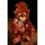 Charlie Bears CB171764 Twig Orangutan, from the 2017 Charlie Bears Collection, designed by