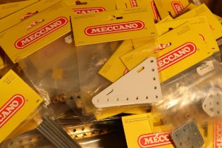 Model Engineering and Constructional Toys - a collection of Meccano parts and accessories in
