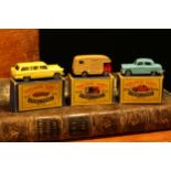Matchbox '1-75' series diecast models, comprising 31a Ford Station wagon, yellow body, unpainted