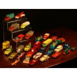 A collection of unboxed Matchbox '1-75' series diecast models including Superfast examples,