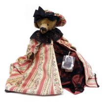 Artist teddy bear - a Bears of Grace blonde mohair 'Lady Edith Fordyke' teddy bear, from the Out