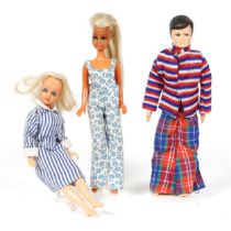 A collection of 1970's Palitoy 6.5" 'pocket-sized' Pippa and friends fashion dolls, comprising a