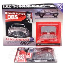 Eaglemoss Publications James Bond 007 1:8 scale diecast Goldfinger Aston Martin DB5 construction