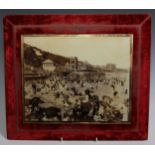 Photography - Victorian Leisure and Holiday Making - a 19th century photograph, the beach at
