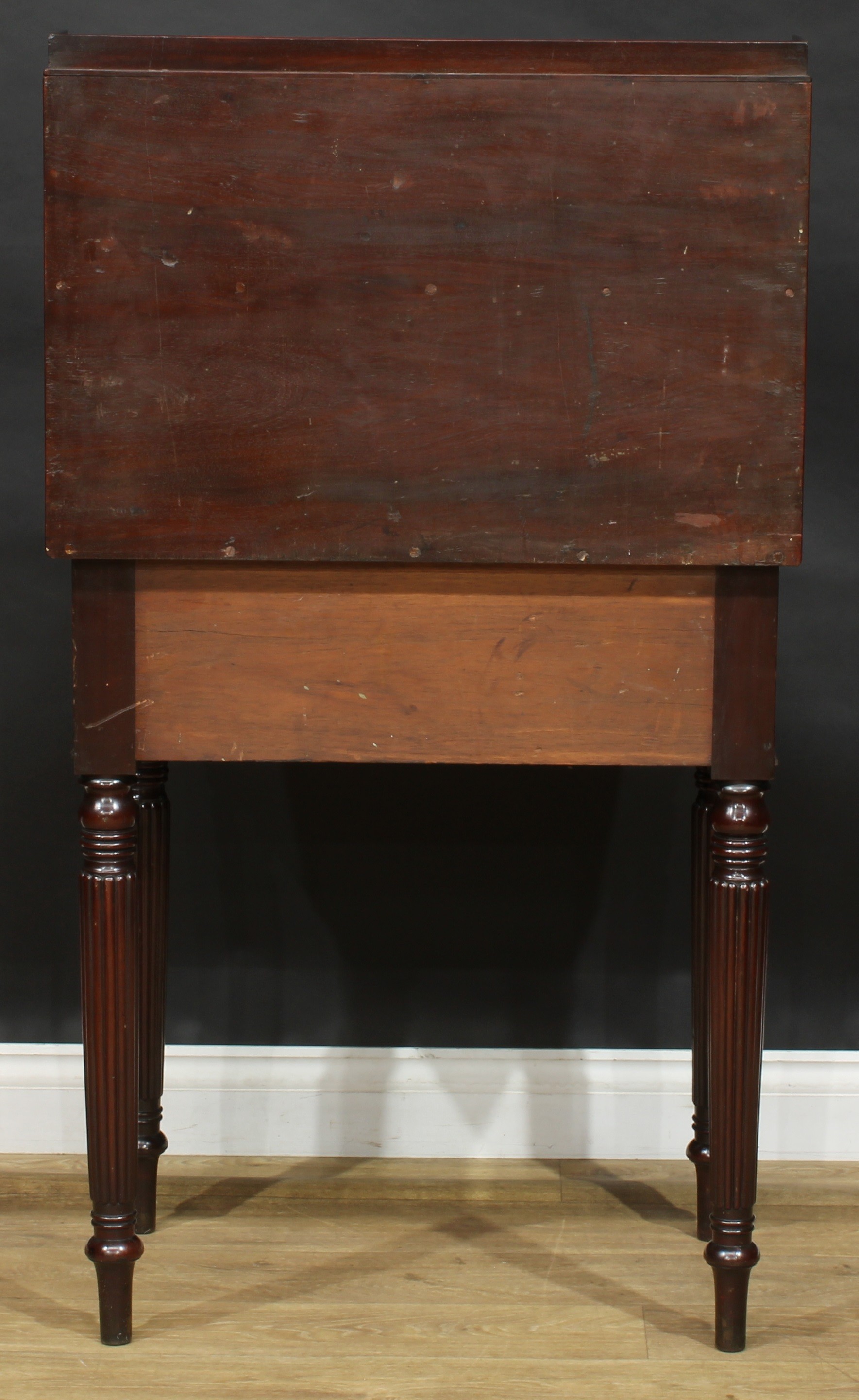 A George IV mahogany chamber table, by Gillows of Lancaster and London, stamped Gillows Lancaster, - Image 7 of 8