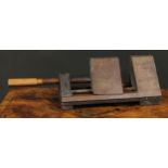 Tools - Treen - a 19th century joiner's mitre jack, 60cm long overall