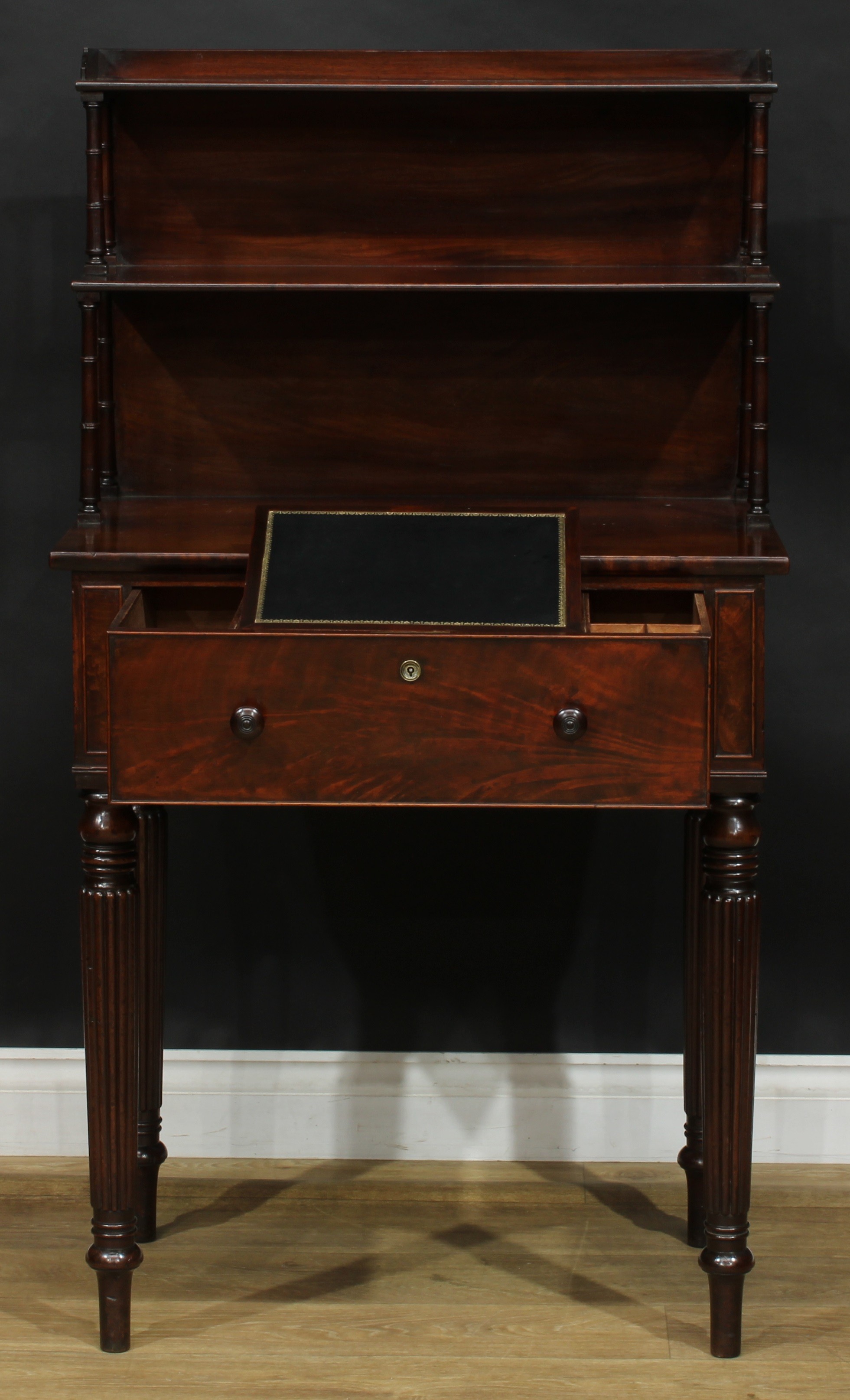 A George IV mahogany chamber table, by Gillows of Lancaster and London, stamped Gillows Lancaster, - Image 2 of 8