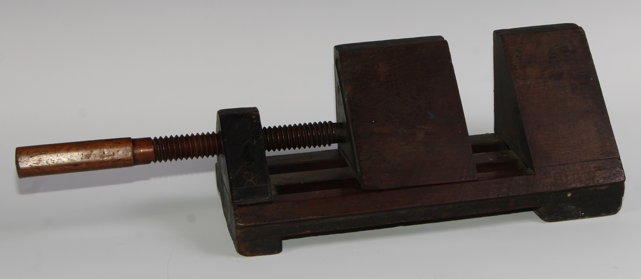 Tools - Treen - a 19th century joiner's mitre jack, 60cm long overall - Image 2 of 3