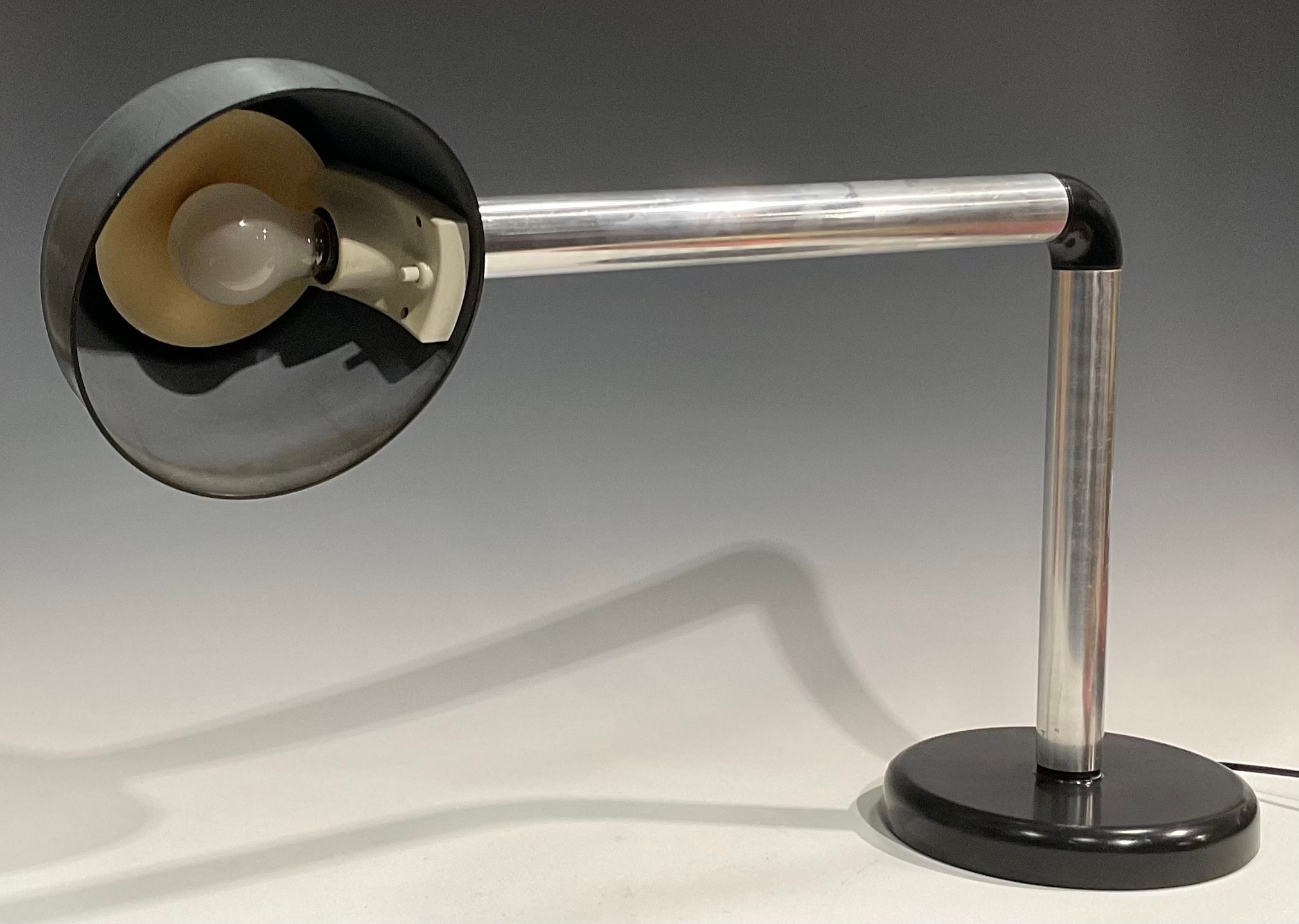 Mid-century Design - a desk lamp, design by Robert Haussmann for Swisslamps International, - Image 3 of 3