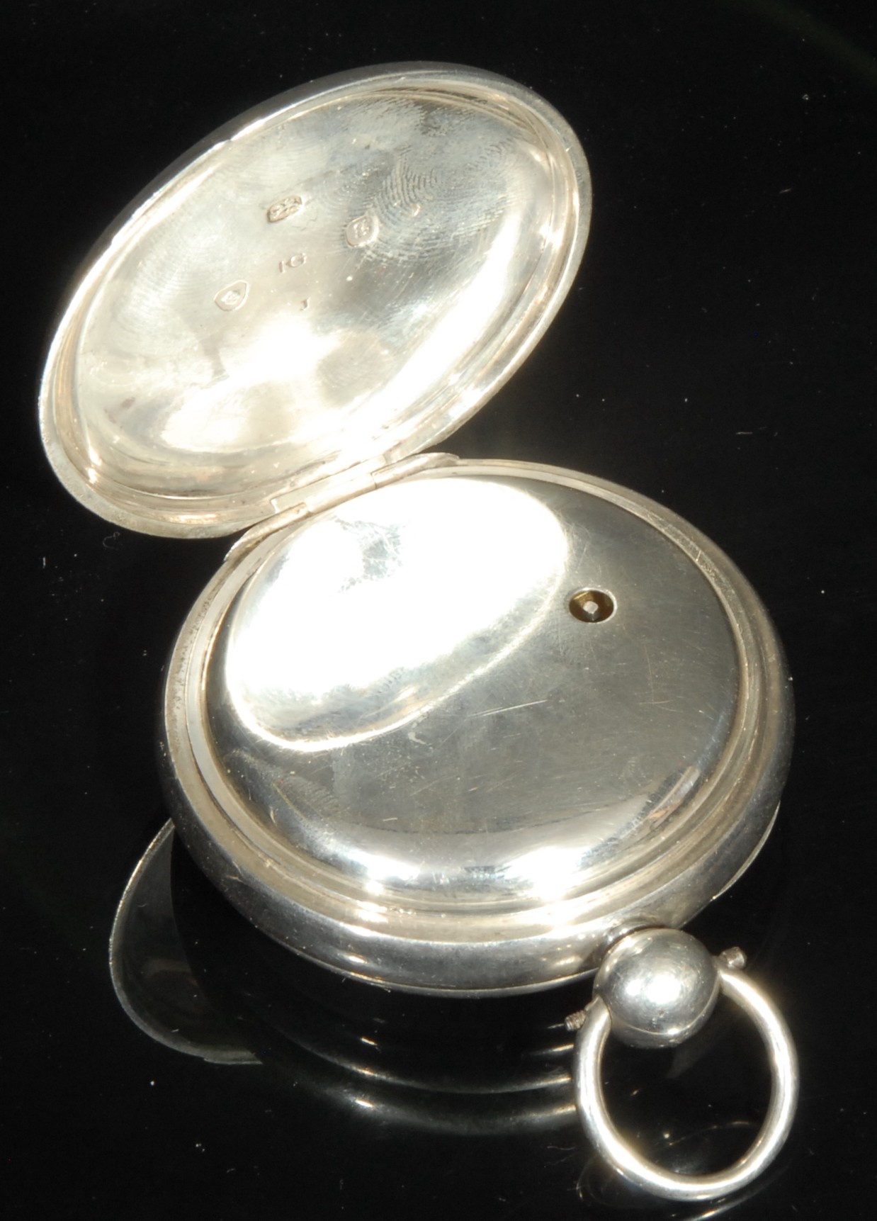 A George IV silver open face pocket watch, by Brookhouse & Tunnicliffe, Derby, 4.5cm dial - Image 3 of 5