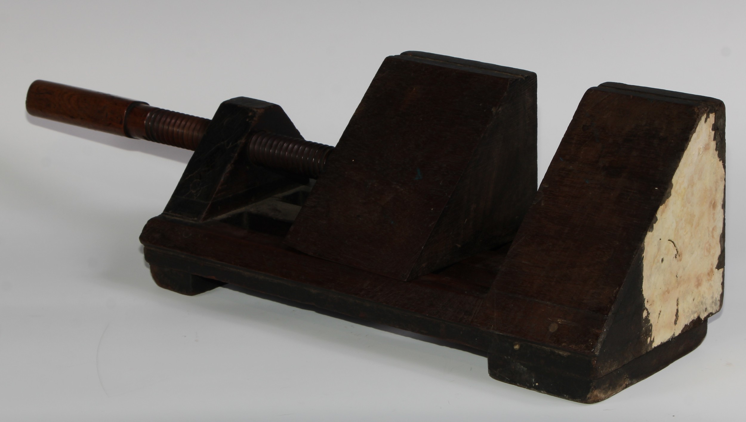 Tools - Treen - a 19th century joiner's mitre jack, 60cm long overall - Image 3 of 3