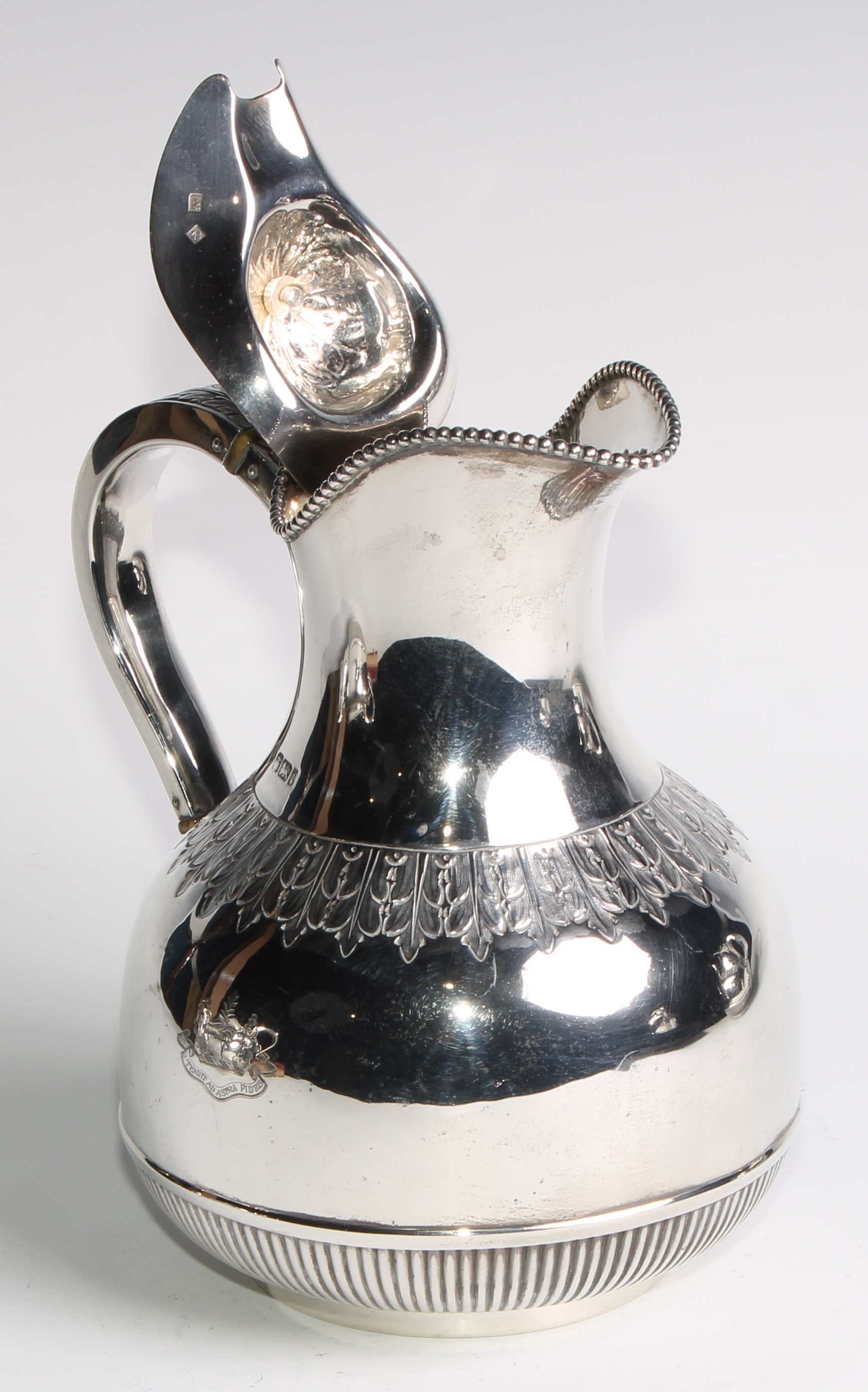 A late Victorian/Edwardian silver six piece Cape pattern tea and coffee service, comprising - Image 10 of 29