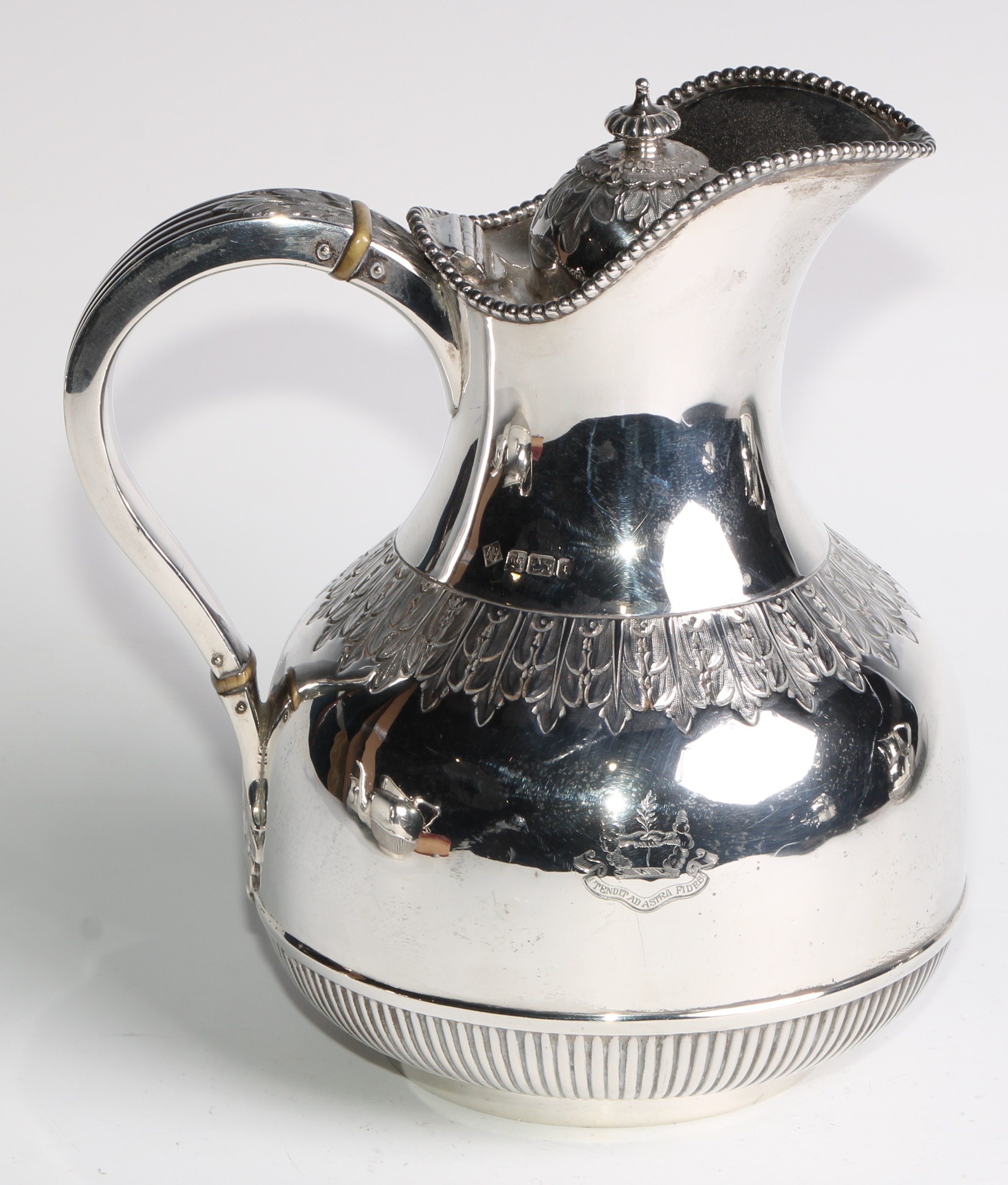 A late Victorian/Edwardian silver six piece Cape pattern tea and coffee service, comprising - Image 8 of 29