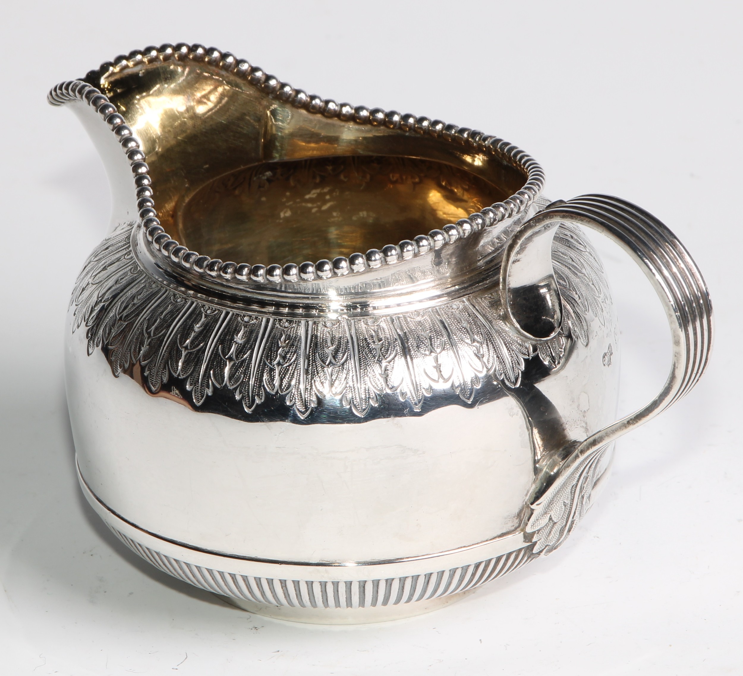 A late Victorian/Edwardian silver six piece Cape pattern tea and coffee service, comprising - Image 25 of 29
