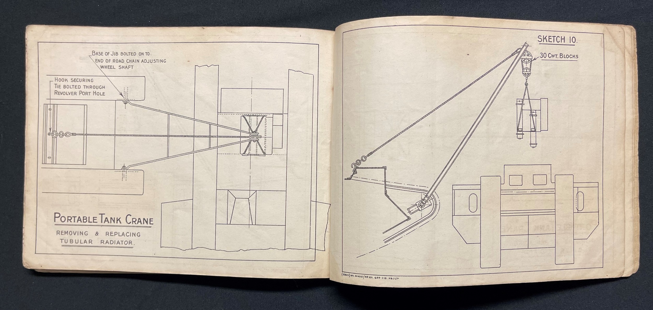 Portable Crane Diagram