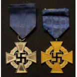 WW2 Third Reich Treue Dienst Ehrenzeichen, 25 Jahre und Treue Dienst Ehrenzeichen, 40 Jahre -